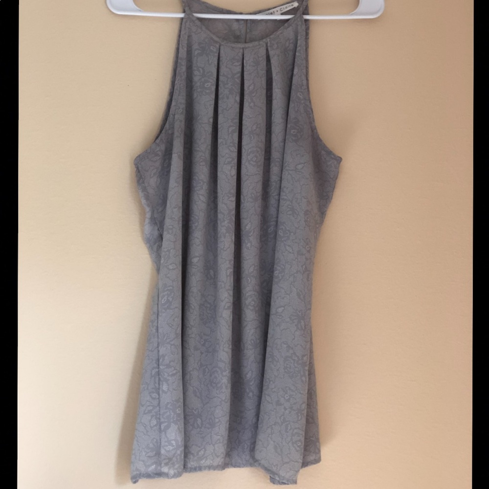 A Sleeveless Blouse.